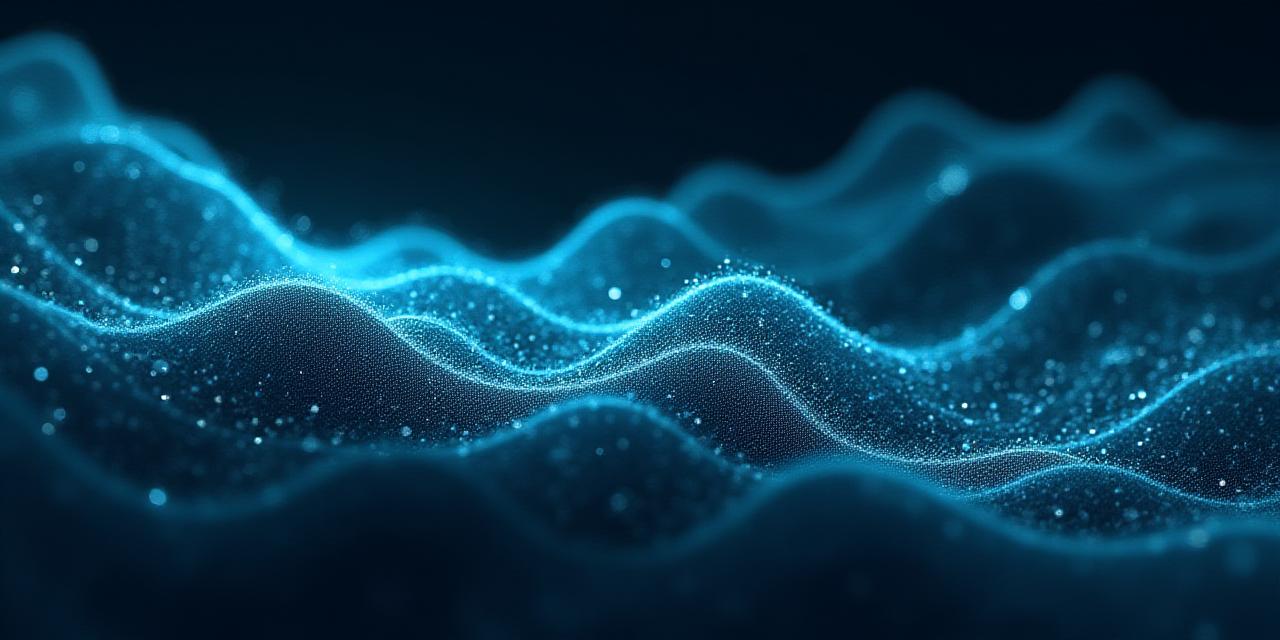 Abstract visualization of neural networks merging with biological patterns